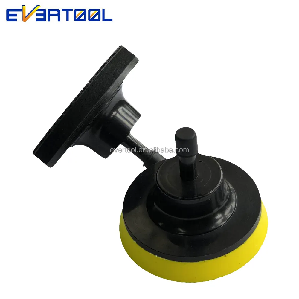 EVERTOOL Drill Pads und Adapter 3 "Schleif dorn Backing Pad Polisher Pad