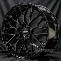 Rines Monobloque Negros Brillantes de 1 Pieza 5*120 5*112, Forjados a Medida para BMW M3 M4 M5 M8 Benz C63 E63 S63 Audi RS6 RS7 RS5