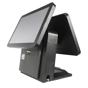 Jsj62k đen màn hình kép cửa sổ tất cả trong một màn hình cảm ứng POS Tiền mặt đăng ký - Product Image 2