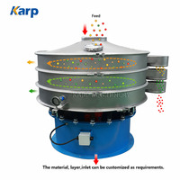 Tapiokamehl-Vibrationssieb Haferpulver-Vibrationssiebmaschine aus Edelstahl 304