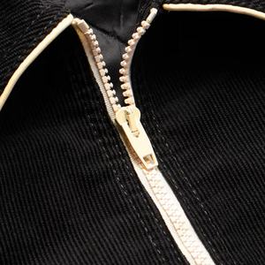 New Arrivals Fashion Embellished Logo-Embroidered Cotton-<b>Corduroy</b> Bomber <b>Jacket</b> - Product Image 5