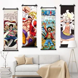 67 disegni Hot Luffy Poster di film Zoro Anime personaggio stampa HD Poster divertenti Sanji soggiorno immagini Decorative appese