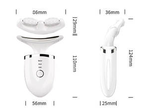 Masseur électrique pour le visage et le cou, anti-âge, raffermissant la peau, éliminateur de rides, appareil de beauté - Product Image 5