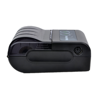 Printer Resi Mini Thermal Langsung 58mm Portabel 203DPI USB+BT Kompatibel untuk POS Mobile, Restoran/Kantin/Dapur