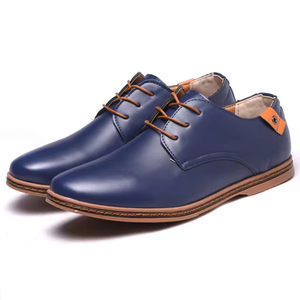 Zapatos Oxford de Cuero Genuino para Hombre, Estilo Italiano de Alta Gama, Hechos a Mano, para Boda, con Cierre Deslizante, Otoño, Ligeros, Bordados, Camuflaje - Product Image 1