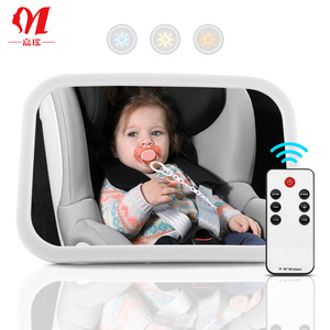 Espejo de Observación para Asiento de Coche Jia Yao, 193x50x280mm, Control Remoto, Visión Trasera Amplia para Bebés - Product Image 5