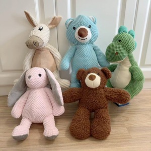 Juguete de oso azul ecológico de estilo de dibujos animados para perros y gatos Teddy Fadou Koki Golden Retriever Chai Dog hecho de algodón - Product Image 3