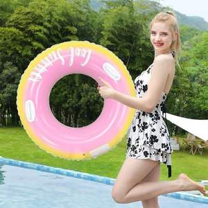 Flotador Inflable de PVC con Forma de Helado, Anillo de Natación para Niños, Juguetes para Fiestas de Piscina y Playa de Verano - Product Image 5