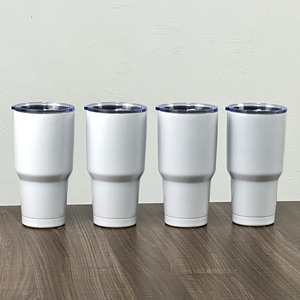 Personalized 30oz Stainless Steel Water Bottle Sublimation Blank Laser Engraving Tumbler Gift for Gym Outdoor Travel Lids Includ - Product Image 1
