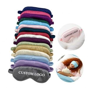 Gadgets electrónicos para avión Hotel Sleep Eyemask Silk Sleeping Eye Mask - Product Image 6