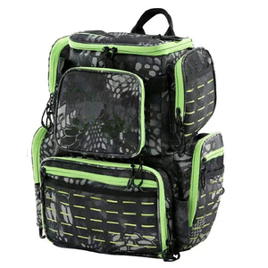 Sac à dos de pêche multifonctionnel grand format, étanche, pour la pêche, le trekking, le canoë, le surf, le camping, la plage, sans plateaux de rangement - Product Image 1
