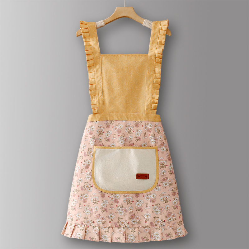 Tasca dell'asciugamano della bretella del cotone yellowsj634