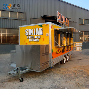 Remorque alimentaire commerciale de 5 m à vendre, norme australienne, double essieu, café, hamburgers, frites, cuisine mobile de traiteur, camion de luxe pour la restauration - Product Image 2
