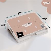Jouet de distraction pour chat interactif Compagnon d'écran de chat durable Les mécanismes mobiles stimulent le plaisir de regarder des vidéos