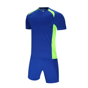 2023 Thailand Qualität Fußball trikot 100% Polyester Training benutzer definierte Logo Sublimation Team Uniform komplettes Set Fußball trikot