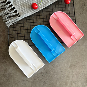 Lisseur à crème pour gâteaux avec poignée, pour fondant et crème au beurre, outil de pâtisserie pour le nivellement des gâteaux, spatule de finition - Product Image 3