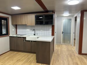 Maison préfabriquée résistante aux ouragans, petite maison résistante aux tempêtes, structure en acier, maison préfabriquée pour les régions insulaires - Product Image 5