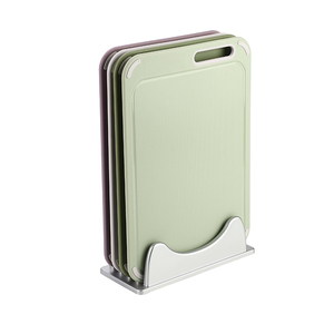 Juego <span class=keywords><strong>de</strong></span> 4 Tablas <span class=keywords><strong>de</strong></span> Cortar <span class=keywords><strong>de</strong></span> Plástico PP Blanco Crema, Antideslizantes, Libres <span class=keywords><strong>de</strong></span> BPA, con Diseño Reutilizable, 33x23x5cm, para Utensilios <span class=keywords><strong>de</strong></span> <span class=keywords><strong>Cocina</strong></span> - Product Image 2