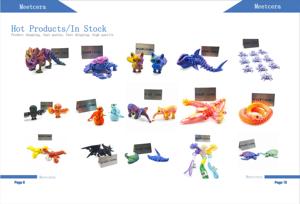 Servizio di Prototipazione Rapida con Stampa 3D, Modello di Scheletro di Stegosauro - Dinosauro Preistorico Flessibile per Esposizione, OEM/ODM Disponibile, Formato Piccolo - Product Image 6