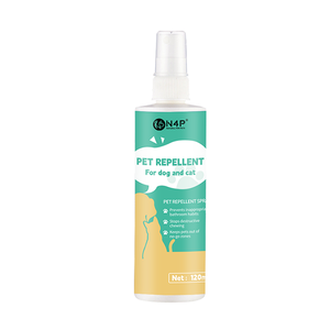 Spray répulsif <span class=keywords><strong>pour</strong></span> animaux de compagnie à base de plantes naturelles OEM ODM - Entraînement en 3 étapes <span class=keywords><strong>pour</strong></span> prévenir les griffures et les morsures 120 ml Répulsif <span class=keywords><strong>pour</strong></span> chats/chiens - Product Image 1