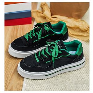 Nouvelles Chaussures Homme 2025 – Baskets de Fitness Printemps, Chaussures de Skateboard Tendance, Respirantes, Durables, à Lacets, Blanches, Style Coréen Décontracté - Product Image 6