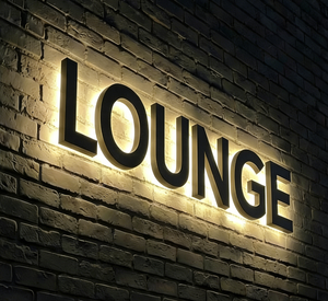 <span class=keywords><strong>Lettres</strong></span> personnalisées sur mesure, enseignes en métal 3D, logo extérieur, enseignes lumineuses rétroéclairées, enseignes LED illuminées, panneaux pour entreprises - Product Image 4