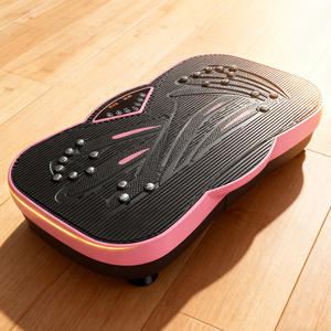 Macchina per Esercizi a Vibrazione per Tutto il Corpo, Attrezzo per Esercizi in Piedi, Vibrazione ad Alta Frequenza per Connessione PC, Materiale PC, Capacità Massima 150kg - Product Image 1