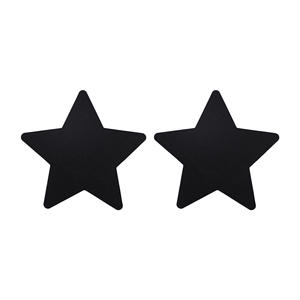 Cubiertas Adhesivas Desechables para Pezones, Color Negro, Diseño de Cruz, Talla Única - Product Image 3