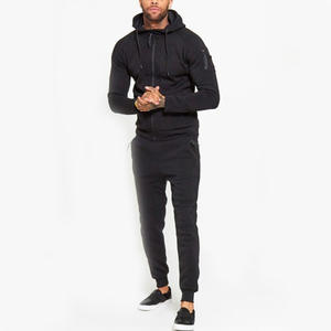 ชุดวอร์มลำลองผู้ชายแบบสปอร์ต ผลิตตามสั่ง น้ำหนักเบา ชุดออกกำลังกายสองชิ้นสำหรับผู้ชาย กางเกงผ้าฝ้ายผู้ชาย - Product Image 1