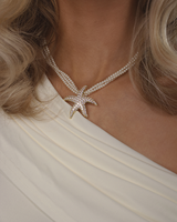 Collier ras du cou en perles de pierres précieuses marines à faible MOQ, pendentif coquillage, pierre naturelle, perle d'eau douce, collier de plage, bijoux en coquillages superposés