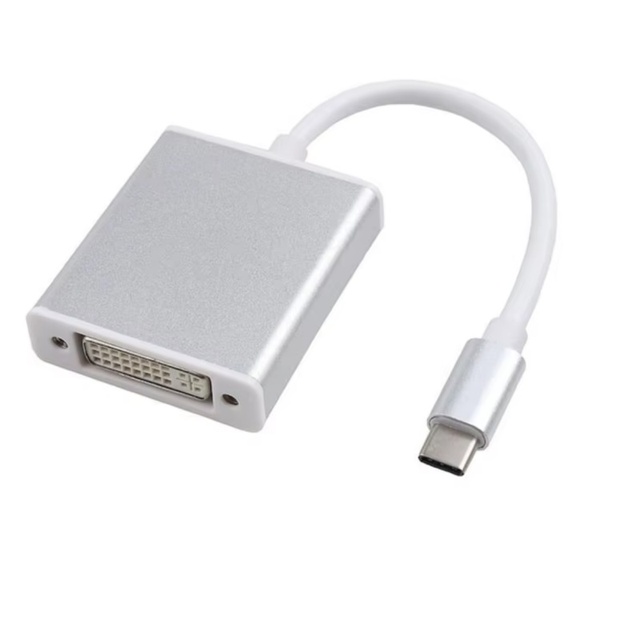 USB 3.1 USB C Type C Male to Female DVI Video Converter 4K Adapter Cable for Laptop TV Projector