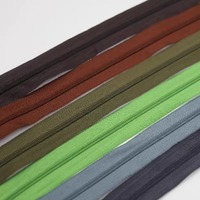 En stock, vente en gros, fermetures éclair en spirale continue à extrémité fermée, écologiques, avec curseur à verrouillage automatique, pour textiles de maison, oreillers, housses de couette, canapés