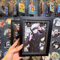 Magnete per Frigorifero 3D in Carta con Luce LED, Design Anime, per Regali, Vendita all'Ingrosso