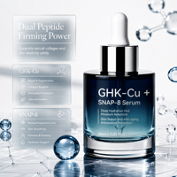 Serum Wajah Anti-Aging Anti-Kerut Perbaikan Kelembapan Pengencang Kulit GHK-Cu SNAP-8 dari Pabrik Kosmetik Perawatan Kulit