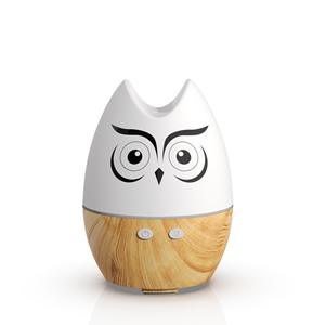 Diffuseur d'arômes en forme de hibou, humidificateur USB 130 ml, design grain de bois, pour la maison, la chambre, cadeau - Product Image 5