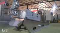 Presse à jus industrielle à vis pour fruits et légumes, capacité 500 kg/h, pour jus de noix de coco, gingembre, citron