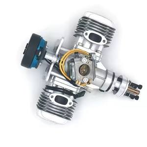 Moteur UAV DLE 120CC TWIN avec système de générateur d'énergie 14V 80W/180W pour modèle d'avion à voilure fixe RC - Product Image 2