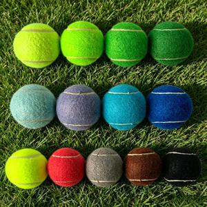 Pets Training Macaron Colored Lightweight Professional Training Tennis <b>Balls</b> 1.1m 1.35m Pet chew toys - Product Image 3
