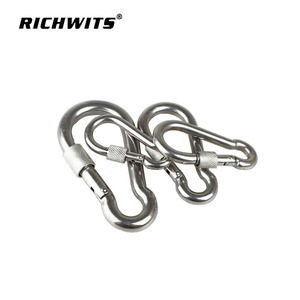 Deniz motoru parçalari ve aksesuarlar paslanmaz çelik 304/316 vidalı kilit Metal baskı kanca karabina - Product Image 1