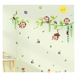 Adesivo Murale Personalizzato in PVC Vinilico Impermeabile per Decorazione Domestica e Camere <span class=keywords><strong>da</strong></span> <span class=keywords><strong>Letto</strong></span> dei Bambini - Product Image 4