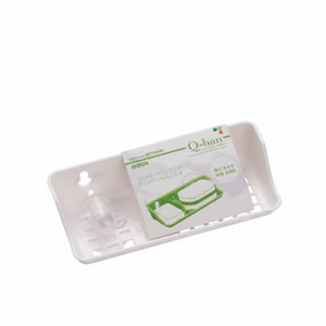 Piatto di sapone di aspirazione bianco Q-BAN - Product Image 1