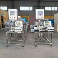 Machine automatique à brochette de viande de boeuf, de porc et de poulet, équipement de fabrication de bâtonnets de kebab pour le barbecue et la transformation des aliments