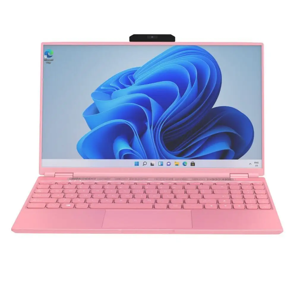 Ordenador portátil de 15,6 pulgadas, 16GB de RAM, 1TB, SSD, 12th Gen, Intel N5105, 1920x1080, ultrafino, Netbook, cámara extraíble, Notebook, PC, retroiluminado