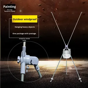 Moderner Outdoor X-förmiger Windbeständiger Displayständer 6016080180 Metall 60cm Höhe Werbe-Roll-Up-Banner Jingguang - Product Image 2
