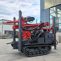 Foreuse sur chenilles 230M pour puits d'eau, Foreuse rotative, Machines de forage de puits d'eau de 3 tonnes de même taille