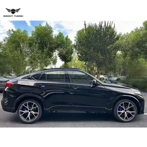 Nuovi Kit Carrozzeria in PP per <span class=keywords><strong>BMW</strong></span> <span class=keywords><strong>X6</strong></span> F16 2015-2019, Aggiornamento a F96 X6M 2024+, Paraurti, Griglia, Cofano con Luci LED Anteriori e Posteriori - Product Image 4