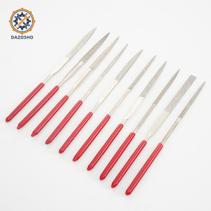 Tập tin Kim Cương Chính xác-Đơn/bộ (3-10 chiếc), mạ vàng, tay cầm tiện dụng để chế tạo - Product Image 2