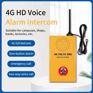 4G Volte Alarm keamanan SOS sistem panggilan SMS satu tombol SOS untuk rumah sakit sekolah pabrik pemadam kebakaran fasilitas panggilan darurat - Product Image 2