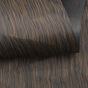 Veneer kayu hitam eboni direkayasa Veneer langsung pada dinding dan MDF furnitur pintu kayu lapis - Product Image 1