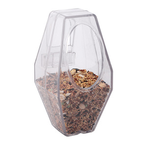 Tempat makan otomatis burung nuri anti-tumpah: anti-menebar Dispenser makanan untuk Budgerigar, <span class=keywords><strong>Cockatiel</strong></span> dan Lovebird terlaris - Product Image 1